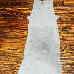 Grey t shirt dress